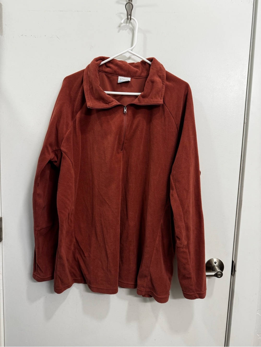 Columbia Women's Half-Zip Pullover - Rust Red
